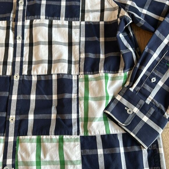 MENS ROCAWEAR CASUAL COTTON BLEND BUTTON DOWN SHIRT SIZE XL - Picture 5 of 6